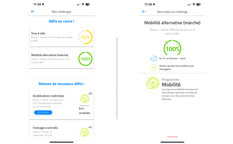 application gécoair